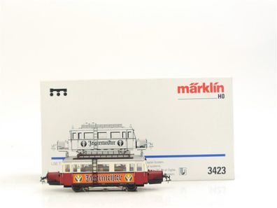 E442 Märklin H0 3423 Dieseltriebwagen Schienenbus "Jägermeister" T141 / Delta