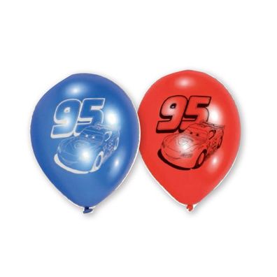 Disney Cars 6 Latexballons 22,8 cm Party Deko Kindergeburtstag Rennauto Auto