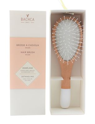 Bachca Paris Hair Brush Haarbürste aus Holz mit Nylonborsten