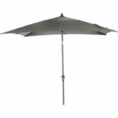 Avio Mittelstockschirm anthrazit/ olive 250x250cm Gestell Alu anthrazit