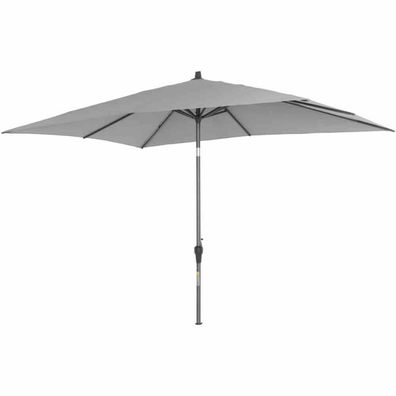 Avio Mittelstockschirm anthrazit/ stone 300x200cm Gestell Alu anthrazit
