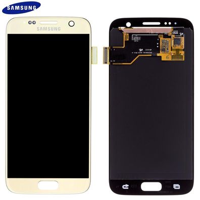 Original Samsung Galaxy S7 SM-G930F LCD Display Touch Screen Bildschirm Gold