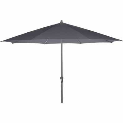 Avio Mittelstockschirm anthrazit/ anthrazit Ø 350cm, Gestell Alu anthrazit
