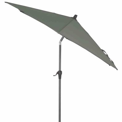 Avio Mittelstockschirm anthrazit/ olive Ø 250cm Gestell Alu anthrazit