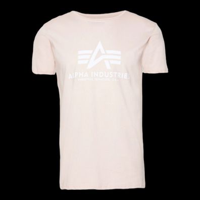 Alpha Industries T-Shirt Herren Basic T in pale peach 100501-640