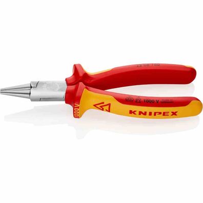 Rundzange, 160mm, Schutzisoliert 1000V, 1-Komponenten, VDE geprüft