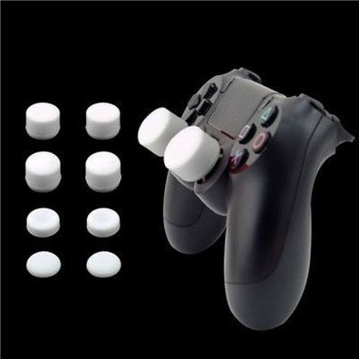 8-teilige analoge Silikon-Daumenstiel-Joystickgriffe für Playstation-Ersatzteile -