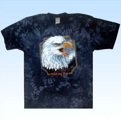 T-Shirt Adler Gr. L Tiershirt Tier Funshirt Back to Earth Shirt Geschenk