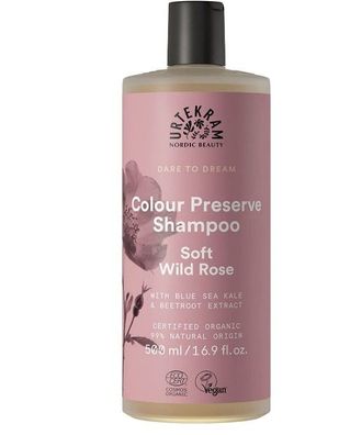 Urtekram - Soft Wild Rose Colour Preserve Shampoo 500 ml