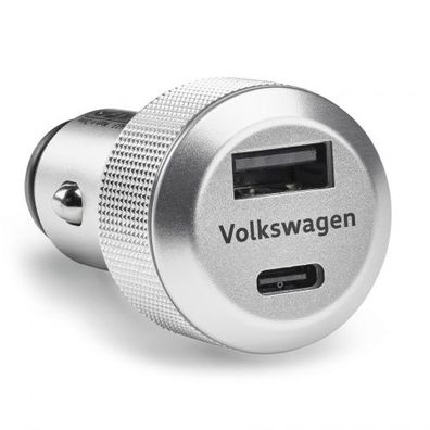 Original VW Ladeadapter USB Steckdose Ladekabel Adapter abgeschirmt 000051443F