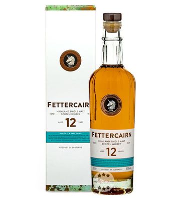 Fettercairn 12 Jahre Highland Single Malt Whisky (, 0,7 Liter) (40 % Vol., hide)