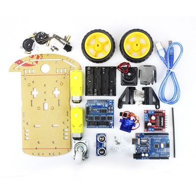 Smart Robot Motor Car Chassis DIY Kit-Ultraschallmodul für Arduino