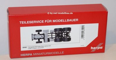 Herpa TS 084901 - Fahrgestell Mercedes-Benz Actros Giga/ Big/ Stream 6x4. 1:87