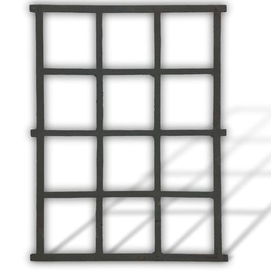 Fenster Grau Stallfenster Eisenfenster Scheunenfenster Eisen Antik-Stil 95cm