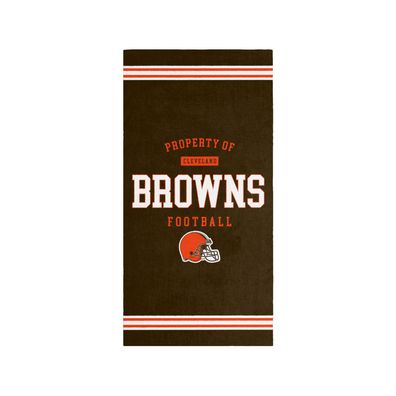 NFL Cleveland Browns Beach Towel Strandtuch Badetuch Property of 5051586207418
