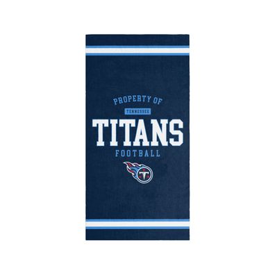 NFL Tennessee Titans Beach Towel Strandtuch Badetuch Property of 5051586207586