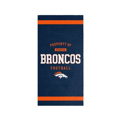 NFL Denver Broncos Beach Towel Strandtuch Badetuch Property of 5051586207432