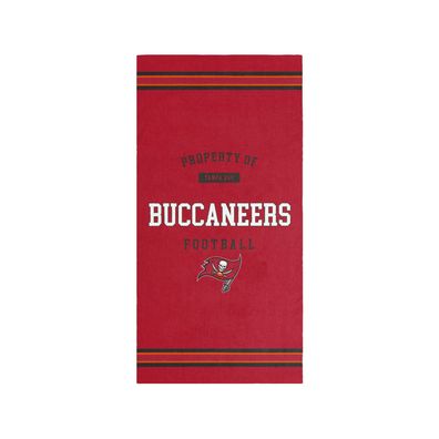 NFL Tampa Bay Buccaneers Beach Towel Strandtuch Badetuch Property of 5051586207579