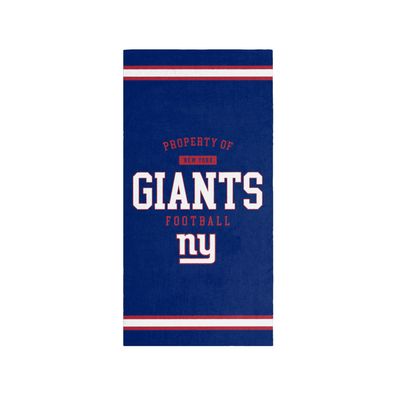 NFL New York Giants Beach Towel Strandtuch Badetuch Property of 5051586207524
