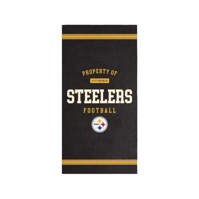 NFL Pittsburgh Steelers Beach Towel Strandtuch Badetuch Property of 5051586207548