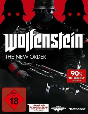 Wolfenstein The New Order in Deutsch (PC, 2014, Nur Steam Key Download Code)