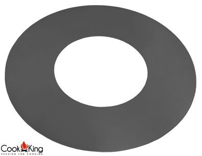 Grillplatte für Feuerschalen Ø 102 cm Platte zum Grillen aus Stahl