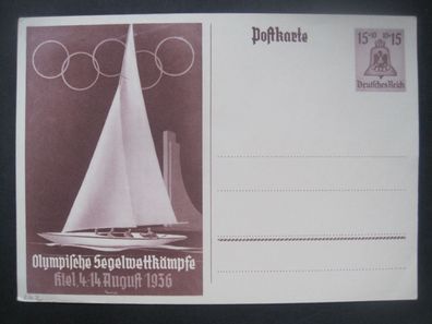 Deutsches Reich Gansache MiNr. P 262 ungelaufen von 1936 (AB 188)