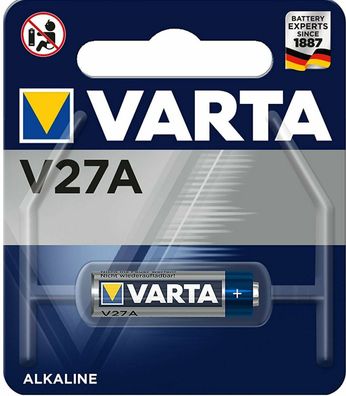 Varta Knopfzelle Alkaline Special V27A Alkaline 12V MN27 / 27A / 8LR732 12V
