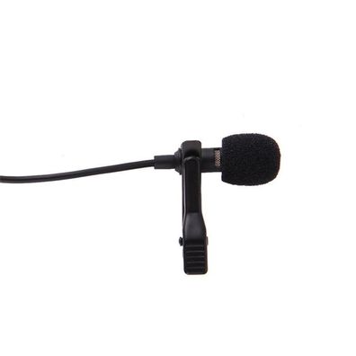Tragbares Revers-Ansteck-Lavalier-Mikrofon 3,5-mm-Buchse Freisprech-Mini-Kabel