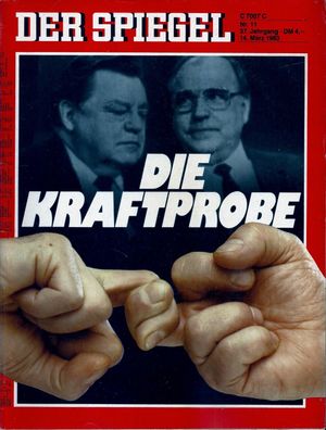 Der Spiegel Nr. 11 / 1983 - Die Kraftprobe