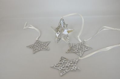 Swarovski Weihnachtsset Stern Crystal Moonlight Christmas Set Star 1143397 AP2012