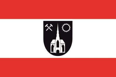 Aufkleber Fahne Flagge Neunkirchen (Saar) in verschiedene Größen