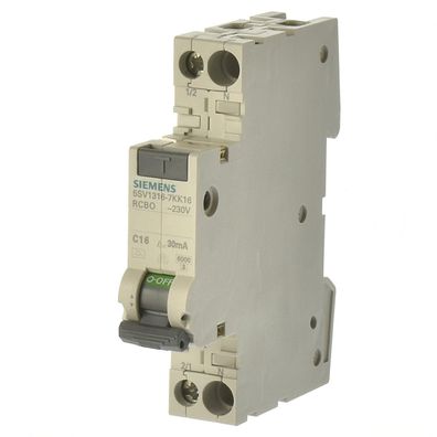 Siemens 5SV1316-7KK16 FI/LS Schalter C16 30mA 2p