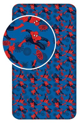 Kinder Bettlaken Spannbetttuch Spider-Man Go Spidey! Superheld Spiderman Spinnen