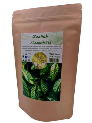 Zeolith Pulver 100% - 1Kg / 1000g reines Naturprodukt hoher Klinoptilolith Gehalt
