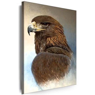 Leinwand Bilder Adler Eagle Vogel Tiere Natur Kunst Wandbilder