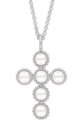 Engelsrufer Schmuck Halskette für Damen Kreuz Perlen ERN-GLORY-CROSS