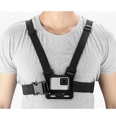 Brustgurt Gurtkörper Stativ Gurthalterung für Gopro Hero 8/7/5/6/4 / xiaomi / yi