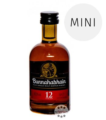 Bunnahabhain 12 Whisky Mini (46,3 % Vol., 0,05 Liter) (46,3 % Vol., hide)
