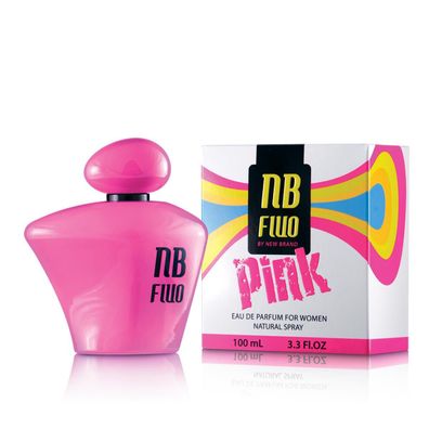 FLUO PINK Damen 100ml Eau de Parfum New Brand Prestige