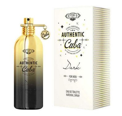 Cuba Authentic -DARK- Herren 100ml Eau de Toilette Cuba Perfumes