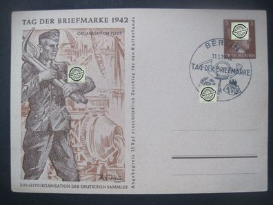 Deutsches Reich Ganzsache MiNr. P 308/04 Sonderstempel (AB 843)