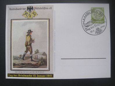 Deutsches Reich Ganzsache MiNr. P 241 Sonderstempel (AB 857)