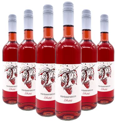 Bleichhof Himbeersecco, 6er Pack (6x 0,75l) 9% vol.