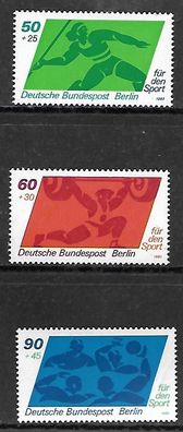 Berlin postfrisch Michel-Nummer 621-623