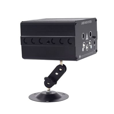 Disco Licht 5 Strahl 48 Muster LED Laser Projektor Weihnachtsfeier DJ