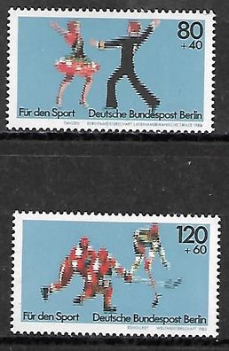Berlin postfrisch Michel-Nummer 698-699