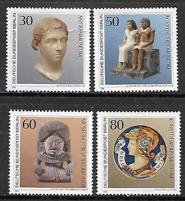 Berlin postfrisch Michel-Nummer 708-711