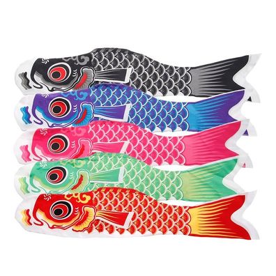 Koi Nobori Karpfen Wind Socken bunte Fisch Flagge hängen Wanddekoration - 100cm rot