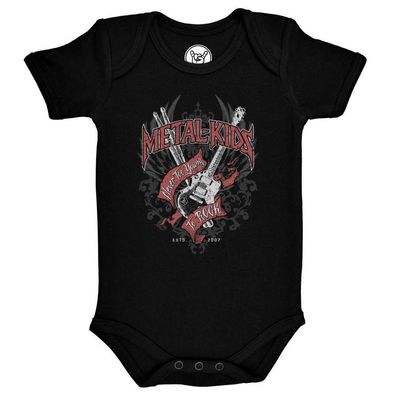 Never too young to rock - Baby Body 100% offizielles Merch Neu-New